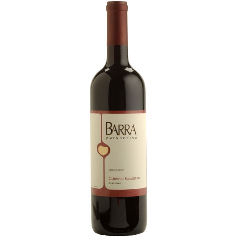 12 Bottle Case BARRA of Mendocino Organic Cabernet 2021 w/ Shipping Included