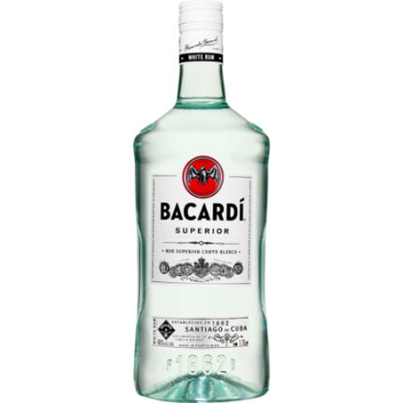 Bacardi Superior Rum Puerto Rico 1.75L