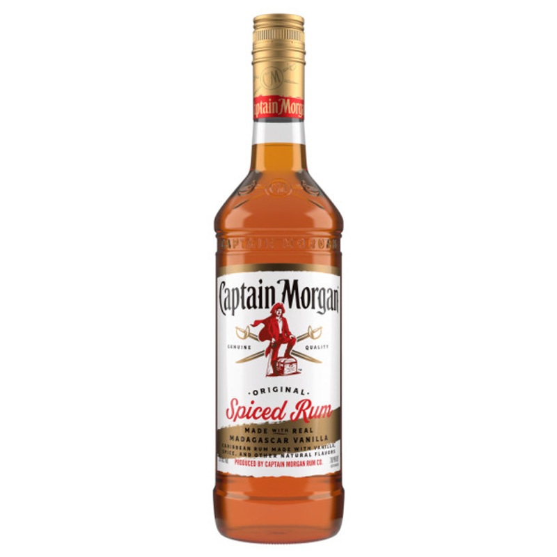 Captain Morgan Original Real Madagascar Vanilla Spiced Rum 750ml