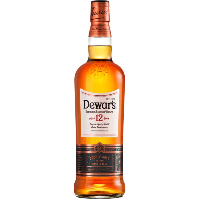 Dewar’s 12 Year Old Blended Scotch Whisky 750ml