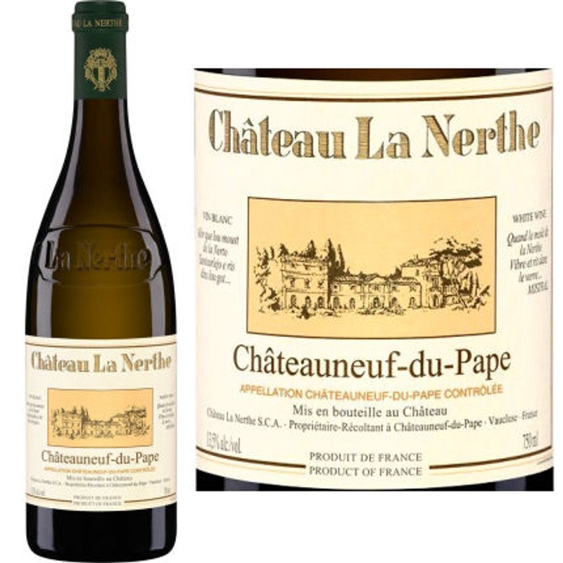Chateau La Nerthe Chateauneuf du Pape Blanc 2022 Rated 95JS