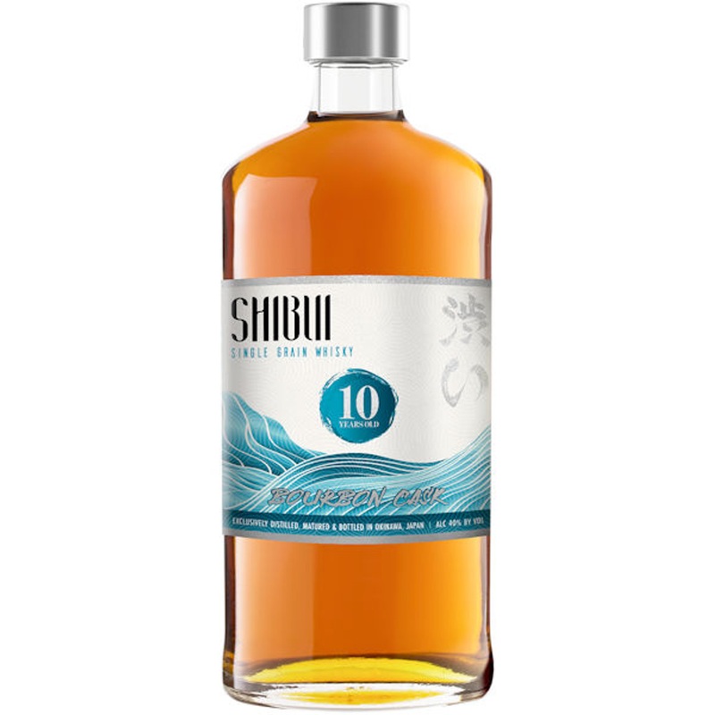 Shibui Single Grain 10 Year Old Bourbon Cask Matured Japanese Whisky 750ml