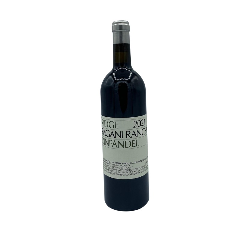 Ridge Pagani Ranch Zinfandel|W3 M4B5